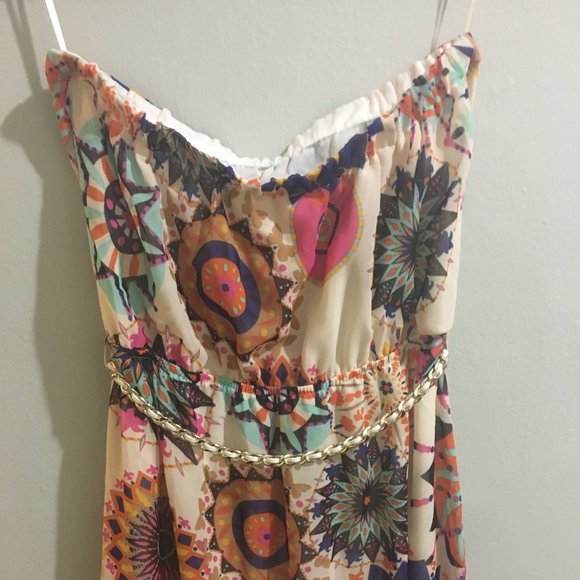 Multi Colored Tube Dress - Item#14 - Picture 6 of 7